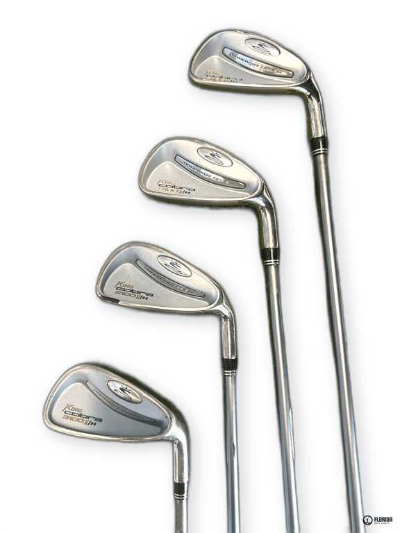 King Cobra 3100 I/H Iron Set Cobra Aldila NV-HL 50 L Shaft Golf Pride Tour Velvet Grip Right image 1