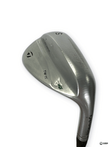 TaylorMade Milled Grind 4 Tiger Woods 60.TW11 Degree Wedge Stock Shaft Grip Master Genuine Leather Grip Right image 3