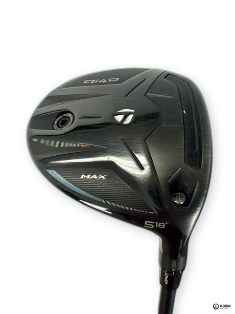 TaylorMade Qi4D Max 18 Degree Fairway Wood Mitsubishi Reax 65 S Shaft Golf Pride Z-Grip Standard Grip Right image 2