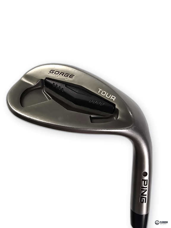PING Tour Gorge Black Dot 58 WS Degree Wedge Ping CFS R Shaft Golf Pride Tour Wrap Jumbo Grip Right image 1