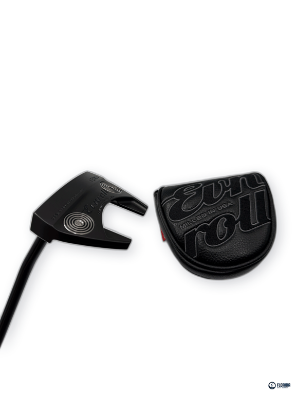 Evnroll Neo Classic Triple Black ER5 Standard Degree Putter 34" Shaft Gravity Grip Grip Left image 1