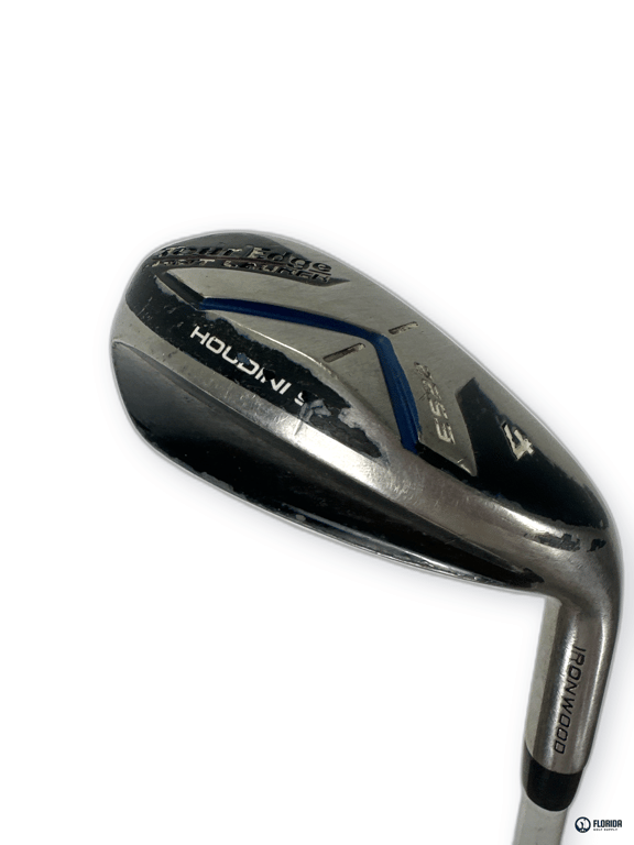 Tour Edge Hot Launch E522 Ironwood 4 Iron Degree Utility Iron Fubuki HL Series 55A Shaft Stock Grip Right image 3