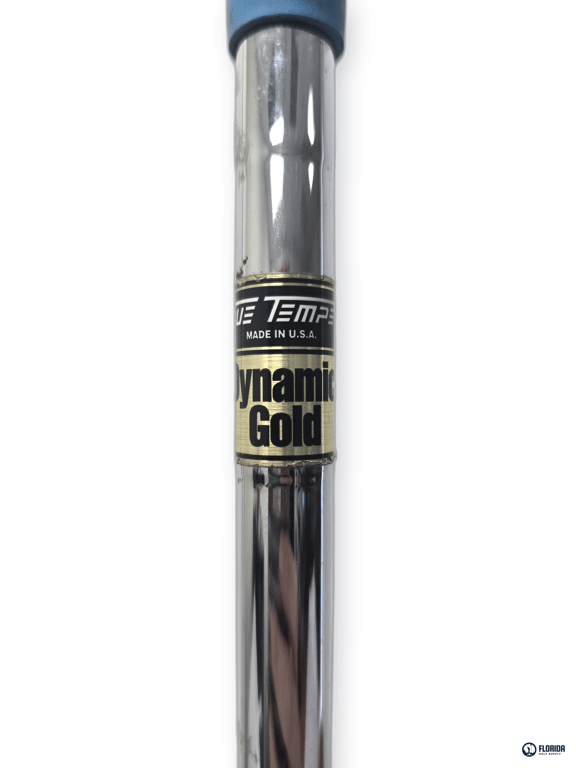 Mizuno MP-4 8 iron Degree Utility Iron True Temper Dynamic Gold X100 Shaft Lamkin REL 3 Gen Std Grip Right image 6
