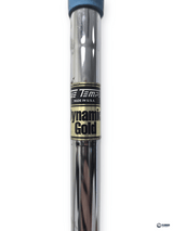 Mizuno MP-4 8 iron Degree Utility Iron True Temper Dynamic Gold X100 Shaft Lamkin REL 3 Gen Std Grip Right image 6