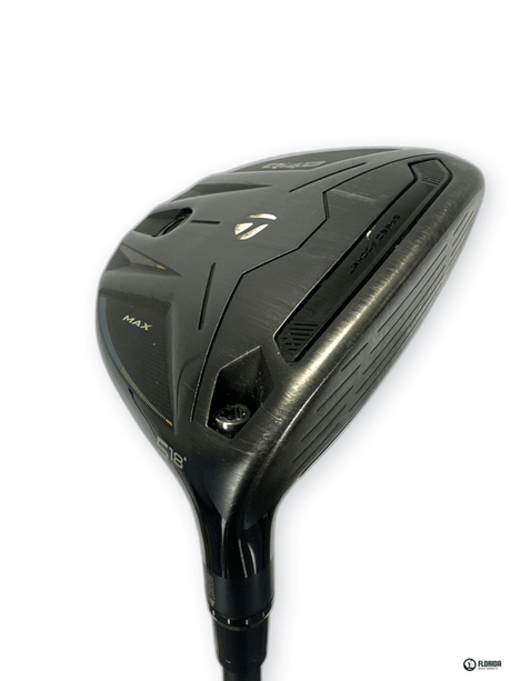 TaylorMade Qi4D Max 18 Degree Fairway Wood Mitsubishi Reax 65 S Shaft Golf Pride Z-Grip Standard Grip Right image 1