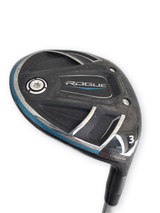 Callaway Callaway Rogue 3 Fairway Wood Degree Fairway Wood Aldila URANTA 40 Senior Flex Shaft Golf Pride MCC Standard Grip Right image 1