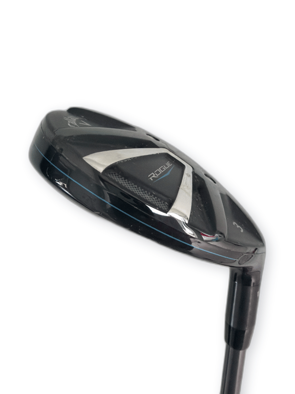 Callaway Callaway Rogue 3 Hybrid 19 Degree Hybrid Aldila Synergy 60HY Stiff Shaft Lamkin Z5 Standard Size Grip Right image 4