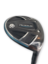 Callaway Callaway Rogue 5 Fairway Wood Degree Fairway Wood Aldila UARANTA 40 Ladies Flex Shaft Callaway Stock Grip Grip Right image 1