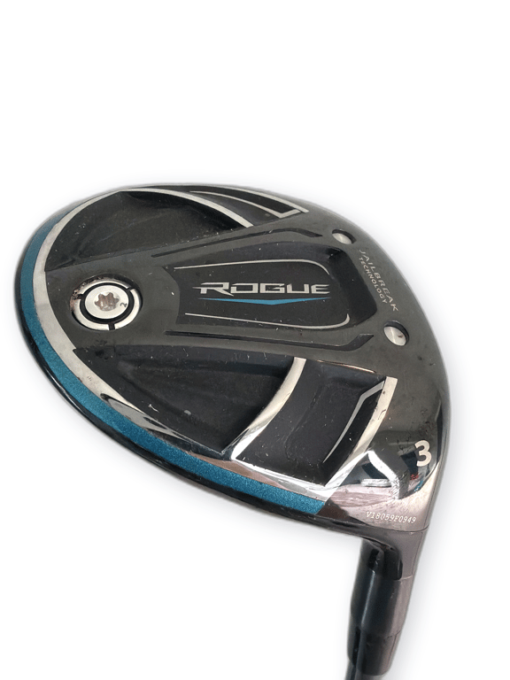 Callaway Callaway Rogue Fairway 3 Fairway Wood Degree Fairway Wood Aldila Synergy 60 Stiff Flex Shaft Golf Pride MCC Standard Grip Right image 1