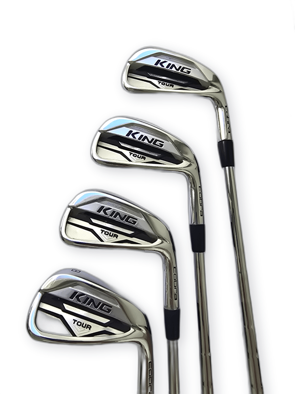 Cobra KING MIM Tour Iron Set N.S. Pro Modus3 Tour 130 X +1" Shaft Golf Pride CP2 Wrap Jumbo Grip Right image 1