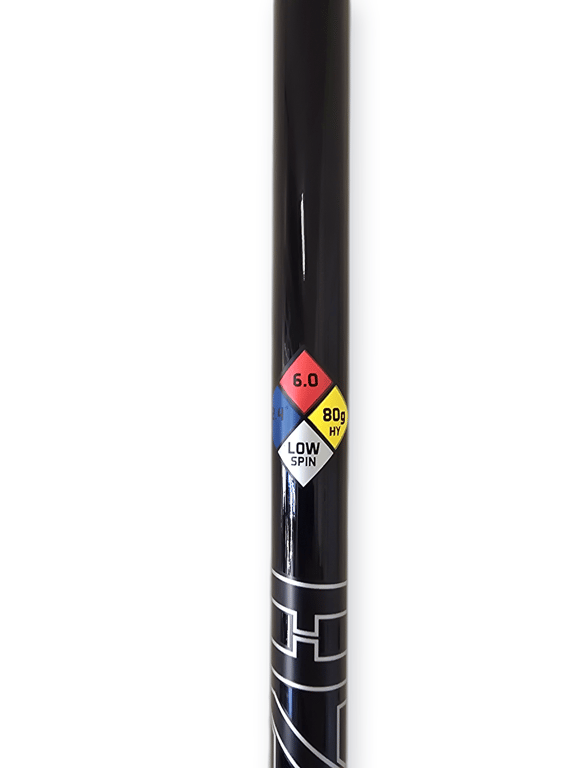 Project X HZRDUS RDX Smoke Black 80g HY TaylorMade Tip 6.0 Stiff Flex 39.75" Length image 2