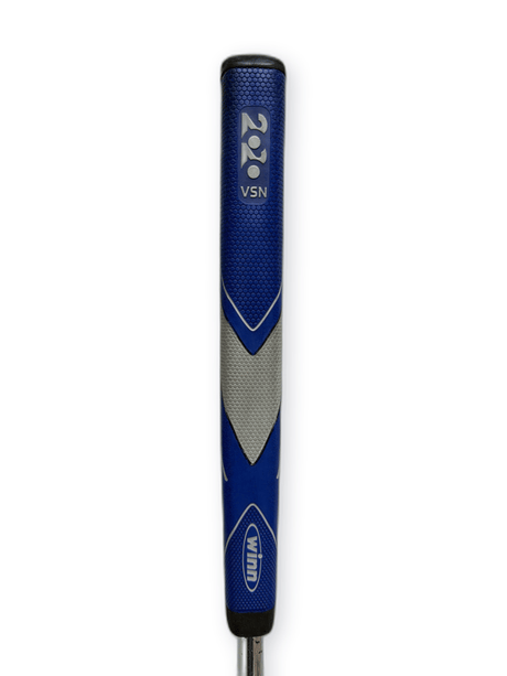 Odyssey White Ice 2 Ball V-Line Standard Degree Putter 36” Shaft Winn Jumbo Lite Grip Right image 5