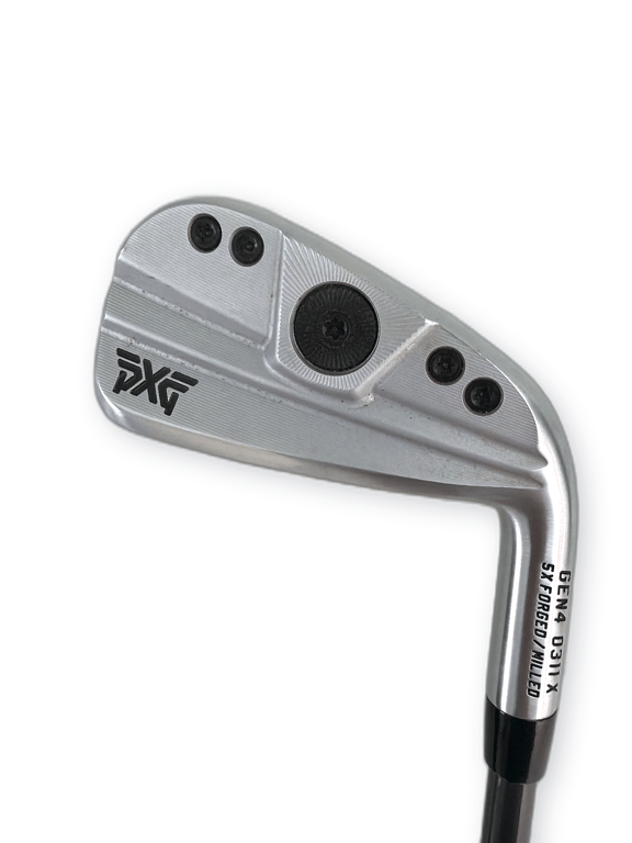 PXG 0311 X GEN4 Chrome 18 Degree Utility Iron Evenflow Riptide 5.5 Regular 80g HY Shaft Lamkin Z5 Midsize Grip Right image 1