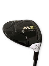 TaylorMade 2019 M2 Fairway Wood 16.6 Degree Fairway Wood Reax 55 Regular Shaft Stock Grip Right image 1
