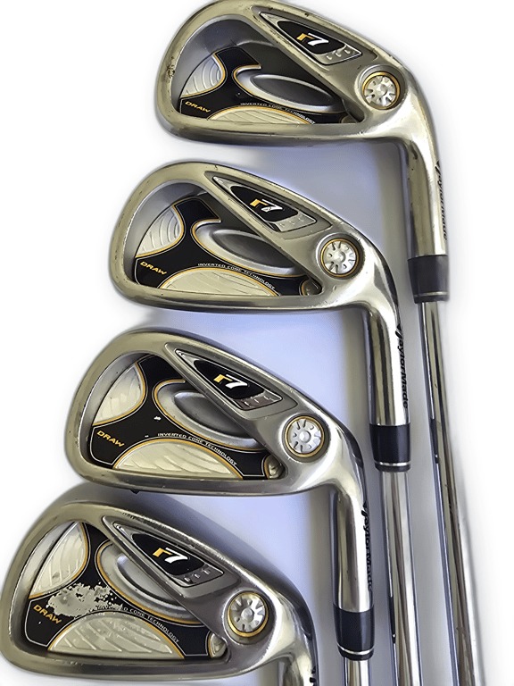 TaylorMade R7 Draw Iron Set Taylormade T-Step 90 S Shaft Golf Pride CP2 Wrap Jumbo Grip Right image 1