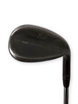 Titleist Vokey SM10 Jet Black Wedge 54.12D Degree Wedge Stock Steel Wedge Shaft Golf Pride Midsize Z-Grip Grip Right image 1